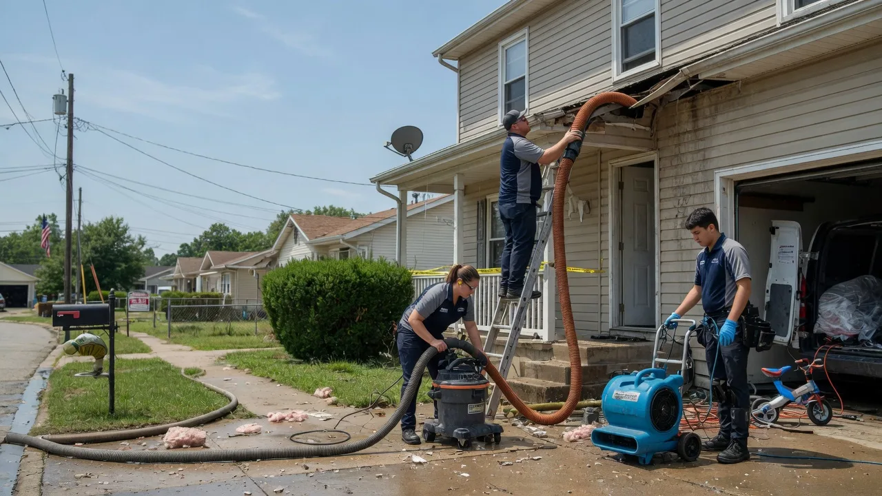 Water Damage Restoration in Crestwood, KY near me